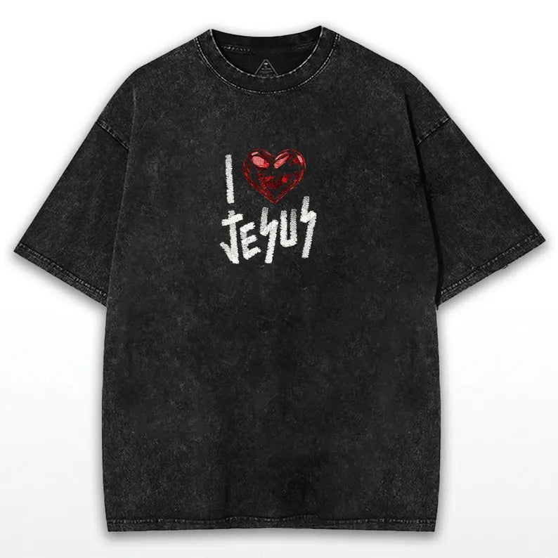 Vintage Washed Jesus Christ Tee