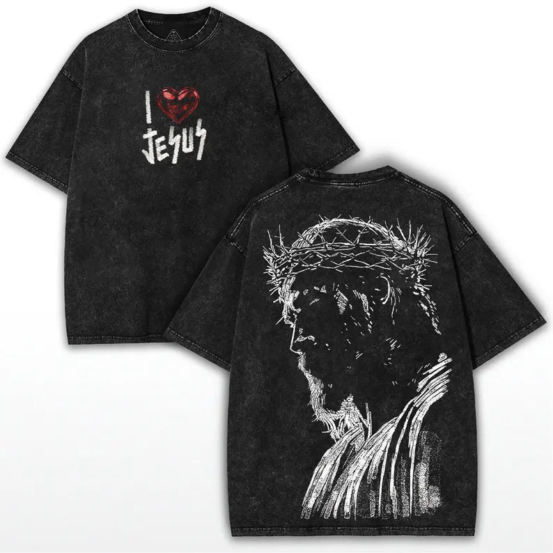 Vintage Washed Jesus Christ Tee